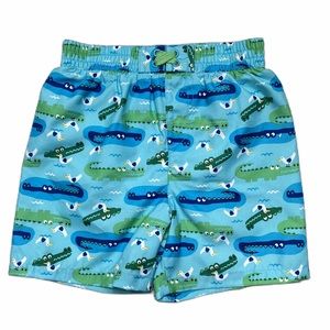 Baby Boy Alligator Swim Trunks 18 months